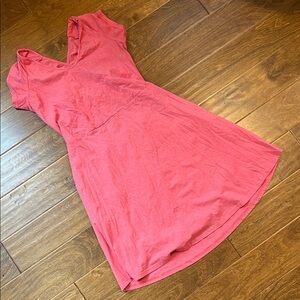 Pact HELENA organic cotton dress w/cross open back (like Brandy Melville Bethan)